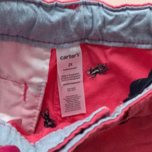 Girls Carter’s Critter Shorts - Picture 4 of 4